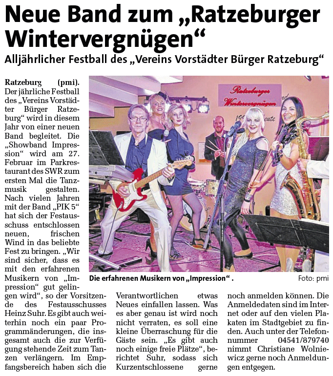 Winterball 2016 Markt