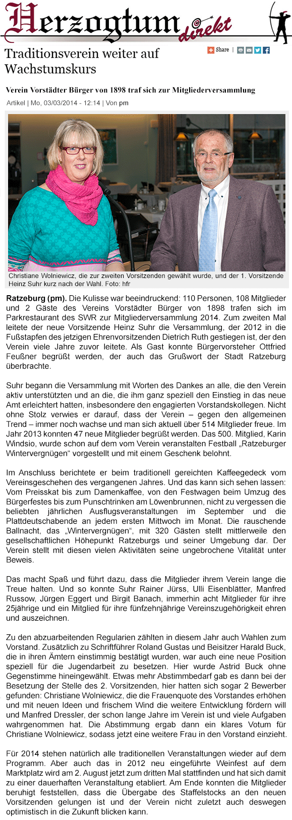 Artikel MV2014 HZD